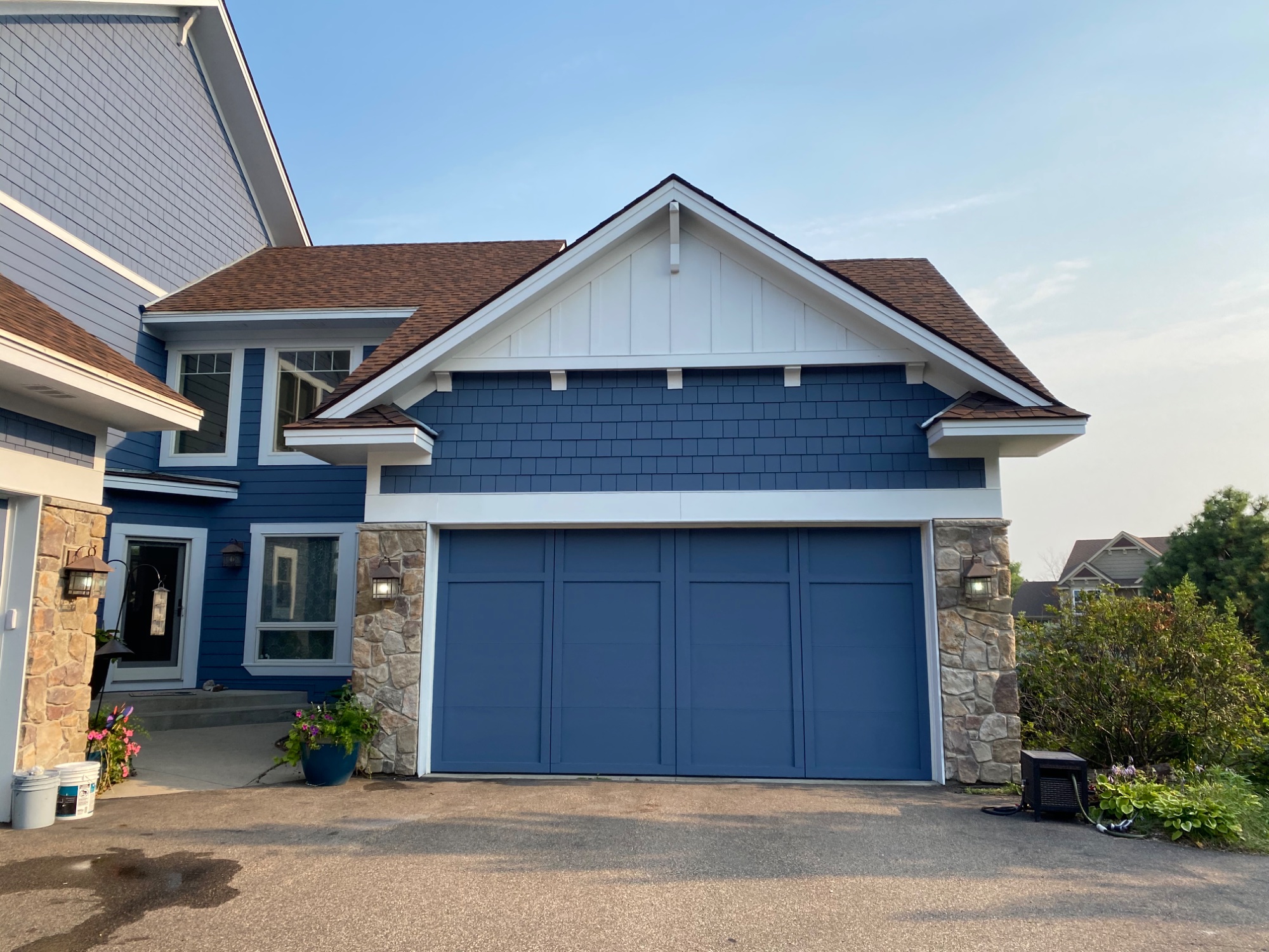 Exterior residential painting