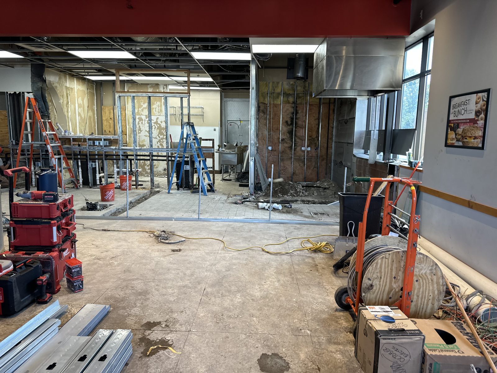 Bruegger's — Demolition
