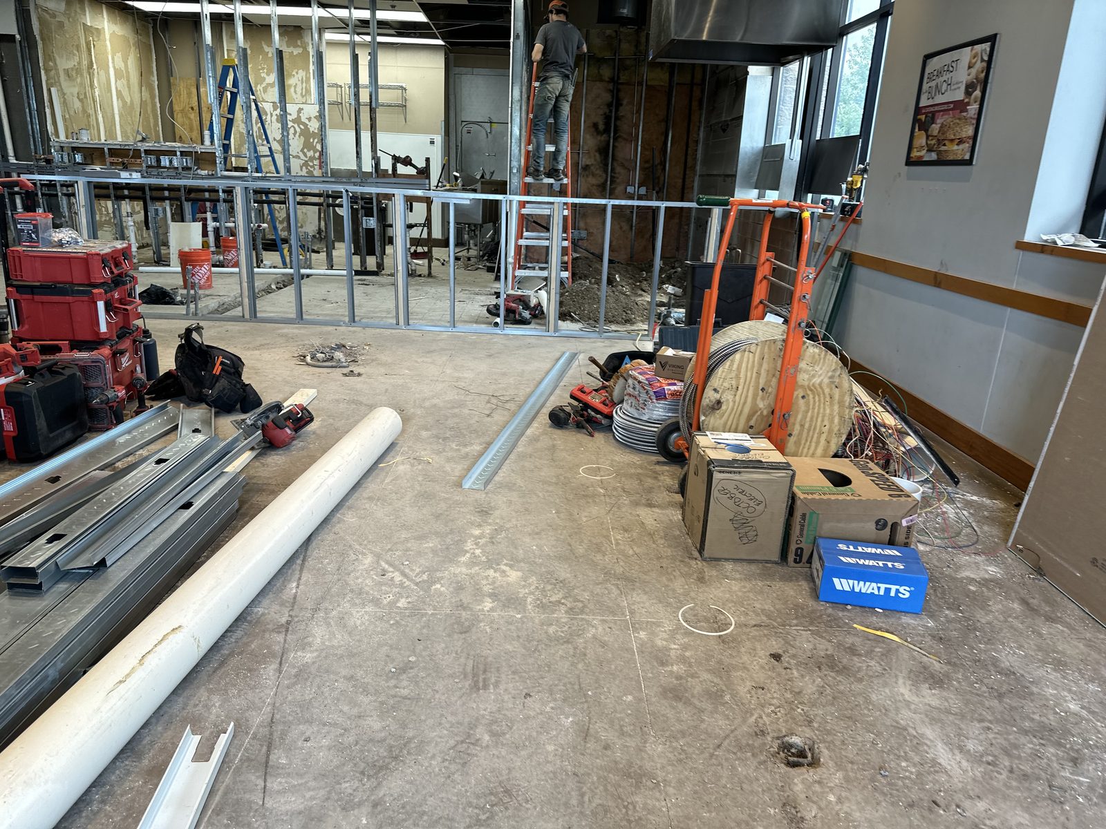 Bruegger's — Metal Framing
