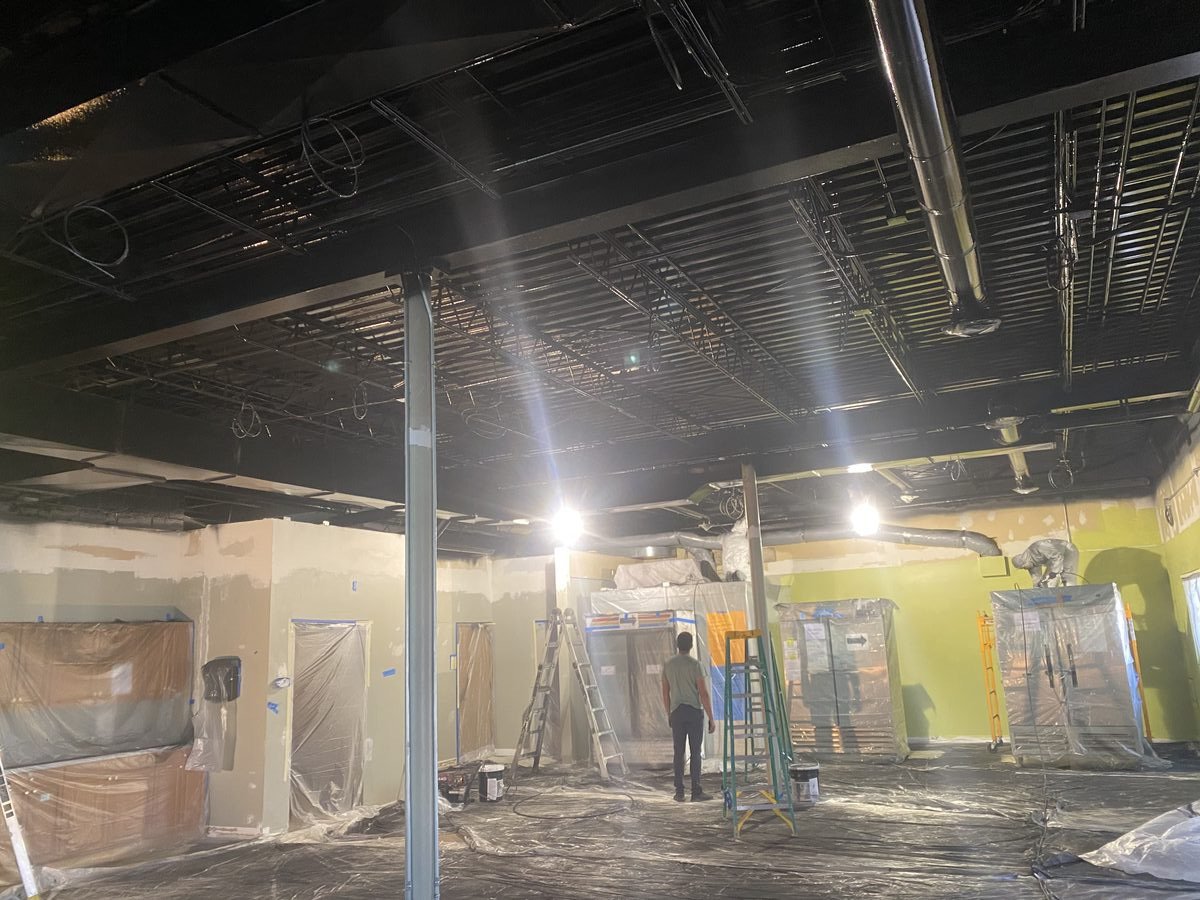 Commercial Dryfall — In Progress