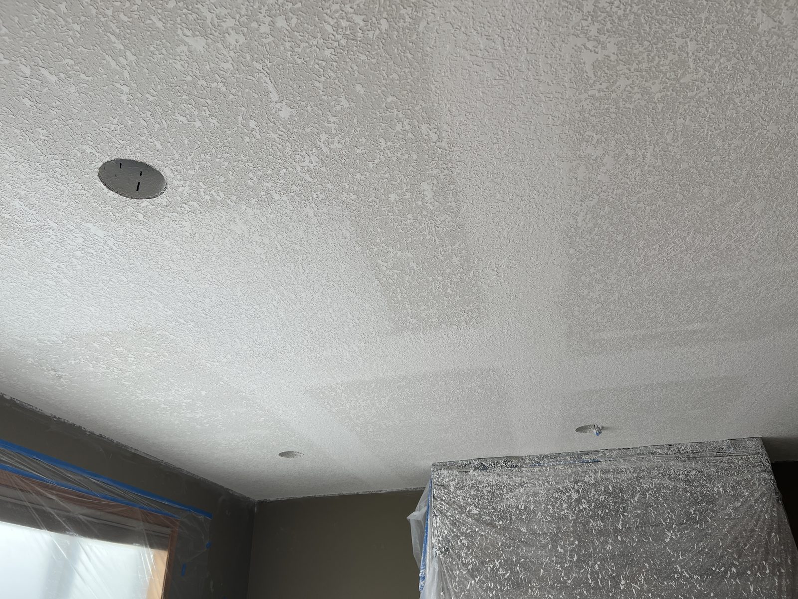 Knockdown Texture — Ceiling